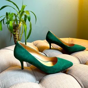 Jade Green Pumps- size 6